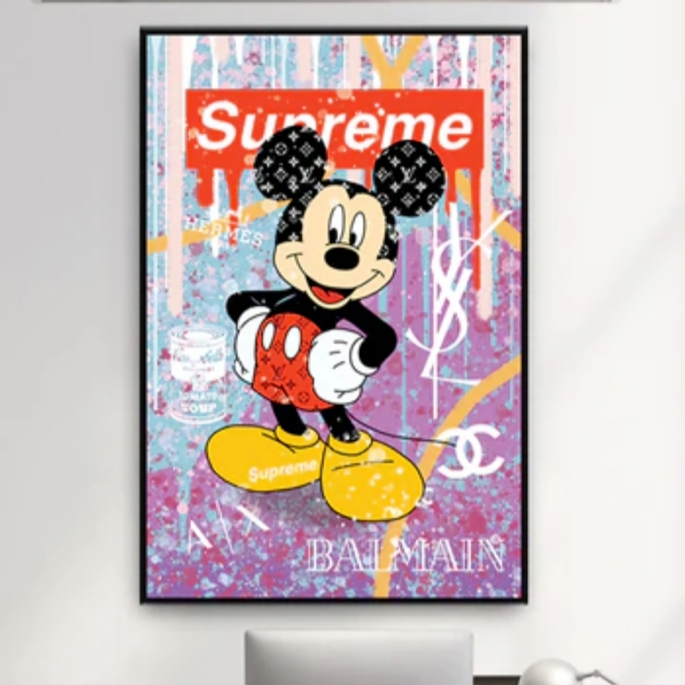 Supreme 11"x17 Framed Wall Art